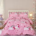thumbnail image 1 of Utopia Bedding Unicorn Kids Comforter Set with 2 Pillow Shams, 3 Piece Soft Microfiber Twin Bed Comforter with Pillow Shams, Printed Kids Bedding for Boys and Girls, Lightweight, Breathable,Easy Care, 1 of 8