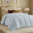 thumbnail image 1 of Utopia Bedding Comforters Twin Size, All Season Duvet Insert, Down Alternative Box Stitched Bed Comforter with Corner Tabs, Machine Washable (Light Grey), 1 of 5