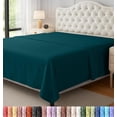 thumbnail image 1 of Utopia Bedding Flat Sheet - 1 Pack Queen, Teal - Soft Brushed Microfiber Fabric - Shrinkage & Fade Resistant Top Sheet - Easy Care Bed Sheet, 1 of 4