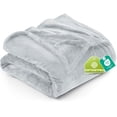 thumbnail image 1 of Utopia Bedding Fleece Blanket Queen Size Light Grey (90x90 Inches) Ultra Soft Warm Lightweight Microfiber Breathable Anti-Static Cozy Bed Blanket, All-Season Home Decor Gift for Men & Women, 1 of 8