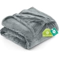 thumbnail image 1 of Utopia Bedding Fleece Blanket King Size Ash Grey 300GSM Luxury Fuzzy Soft Anti-Static Microfiber Bed Blanket (90x102 Inch), 1 of 8