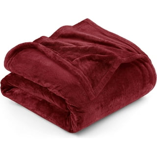 Utopia Bedding Fleece Blanket Throw Size White 300GSM Luxury