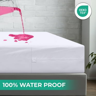 Utopia Bedding Queen Zippered Mattress Encasement – Waterproof and Bed Bug Proof Six-Sided Protector
