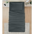 thumbnail image 1 of Utopia Bedding Solid 3 Piece Bed Sheets Set For Adults - Microfiber, Fade Resistant (Twin, Grey), 1 of 6