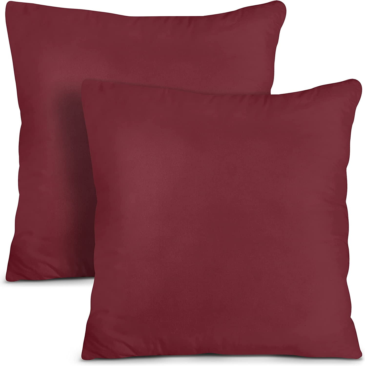 Utopia Bedding Throw Pillows Insert (Pack of 2 White) 18 x 18 Inches