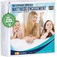 thumbnail image 1 of Utopia Bedding California King Mattress Protector Zippered, 100% Waterproof Bed Bug and Dust Mite Proof Mattress Encasement, Absorbent 6 Sided Mattress Cover, 1 of 9