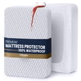 thumbnail image 1 of Utopia Bedding Waterproof Mattress Protector Queen Size, Premium 3D Air Soft Fabric Mattress Cover, Fits 17 Inches Deep, Breathable, Fitted Style with Stretchable Pockets, 1 of 7