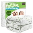 thumbnail image 1 of Utopia Bedding Waterproof Mattress Protector California King Size Bed, Premium 200 GSM Bamboo Viscose Cooling Mattress Cover, Soft and Breathable, Fitted Style with 17 Inches Deep Stretchable Pockets, 1 of 7