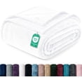 thumbnail image 1 of Utopia Bedding White Fleece Blanket Twin Size Lightweight Fuzzy Plush Anti-Static Microfiber Bed Blanket (60x80 Inch), 1 of 9