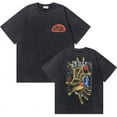 thumbnail image 1 of Utopia Cactus Jack Fin Print T-Shirt Vintage Washed Cotton T-Shirt for Men and Women, 1 of 7