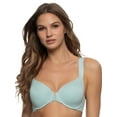 thumbnail image 1 of Utopia Front-Close Racerback T-Shirt Bra (Sterling Blue, 36H), 1 of 3