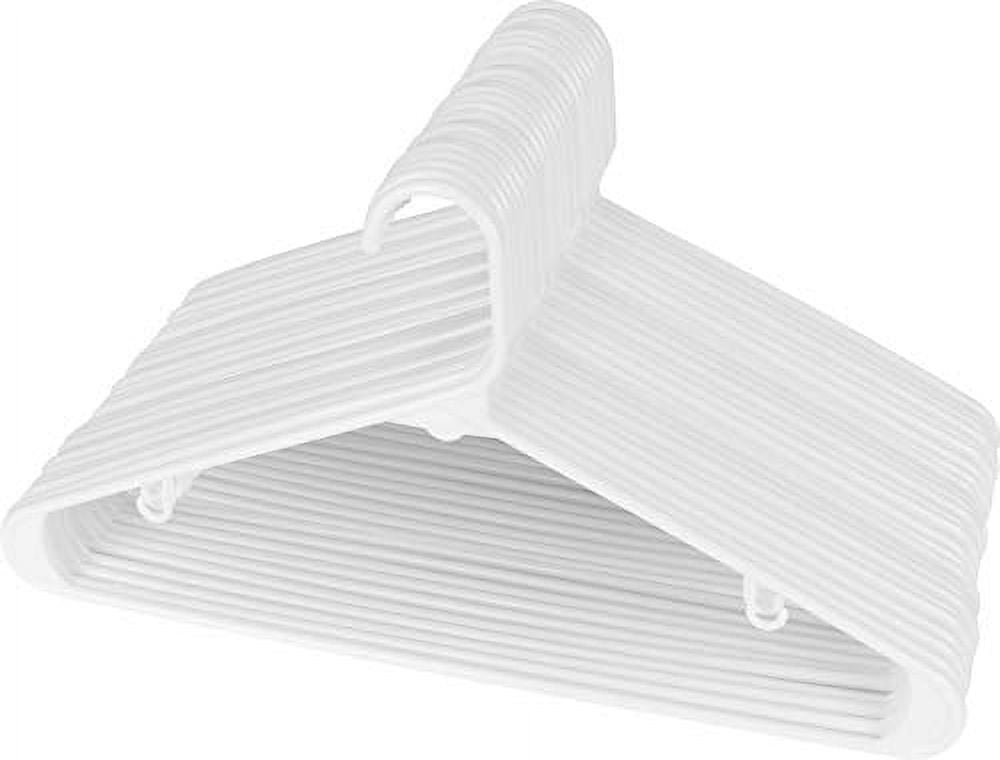 30 Pack Hangers - White