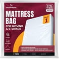 thumbnail image 1 of Utopia Home Twin Size Mattress Cover for Moving, 4 Mil Thick Plastic Mattress Bag for Disposal, Mattress Encasement Fits Mattresses up to 14 Inches, Mattress Bags for Moving, 1 of 8