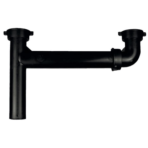 Utopia Mobile Home Kitchen Double Bowl Sink 1-1/2" ABS Plastic 11.5in-16in Rectangle Sink