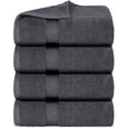 thumbnail image 1 of Utopia Towels 4 Pack Bath Towels Set, 100% Ring Spun Cotton, Soft and Highly Absorbent Wash Towels for Body and Showering – Perfect for Daily Use (27 x 54 Inches)(Grey), 1 of 7