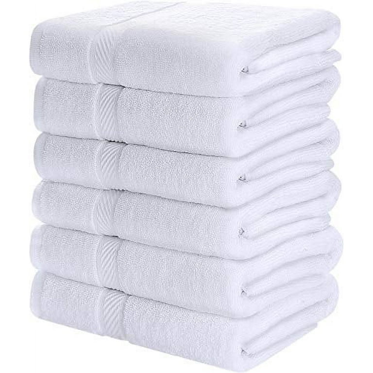 Utopia Towels 8-Piece Premium Towel Set, 2 Bath Towels, 2 Hand Towels, and  4 Wash Cloths, 600 GSM 100% Ring Spun Cotton Highly Absorbent Towels for