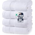thumbnail image 1 of Utopia Towels Luxurious Bath Towels Set, 27x54 in, 4 Pack, Soft, White | 100% Ring Spun Cotton Bath Towels - Lightweight, Highly Absorbent, Quick-Drying, Ideal for Daily Use, 1 of 8