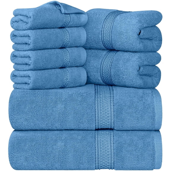 Utopia Towels Towel Set, 2 Bath Towels, 2 Hand Towels, and 4 Washcloths, 600 GSM