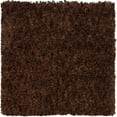 thumbnail image 1 of Utopia UT100 Brown Shag Rug 8' X 8', 1 of 7