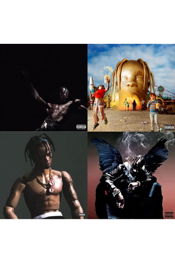 Astroworld (X) (2 LP/150G/Dl Insert) & Utopia (X) (2LP/140G) & Rodeo (X) (2LP/150G/Dl Card) & Birds In The Trap Sing Mcknight (Pa) (2LP/150G/Dl Card)