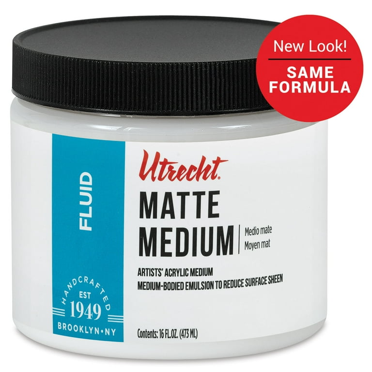 All this month we are looking at Mediums. Fluid Matte Medium is a