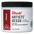 thumbnail image 1 of Utrecht Artists Acrylic Gesso - White, 16 oz, 1 of 2