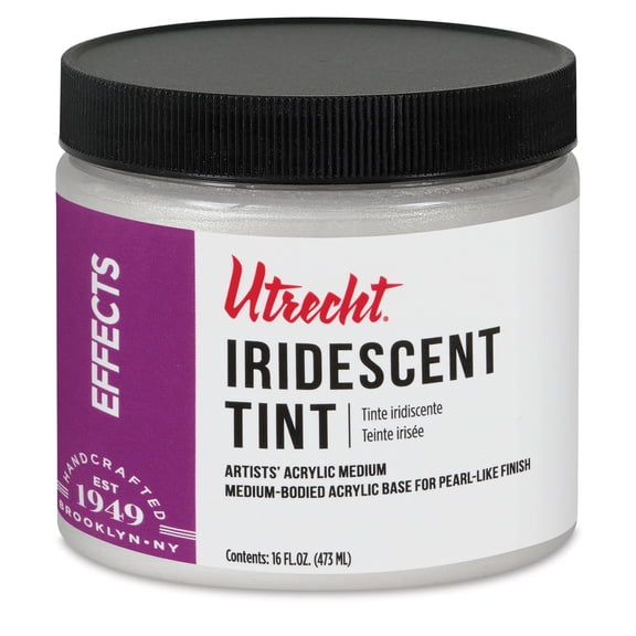Utrecht Artists' Acrylic Iridescent Tint Medium - 16 oz