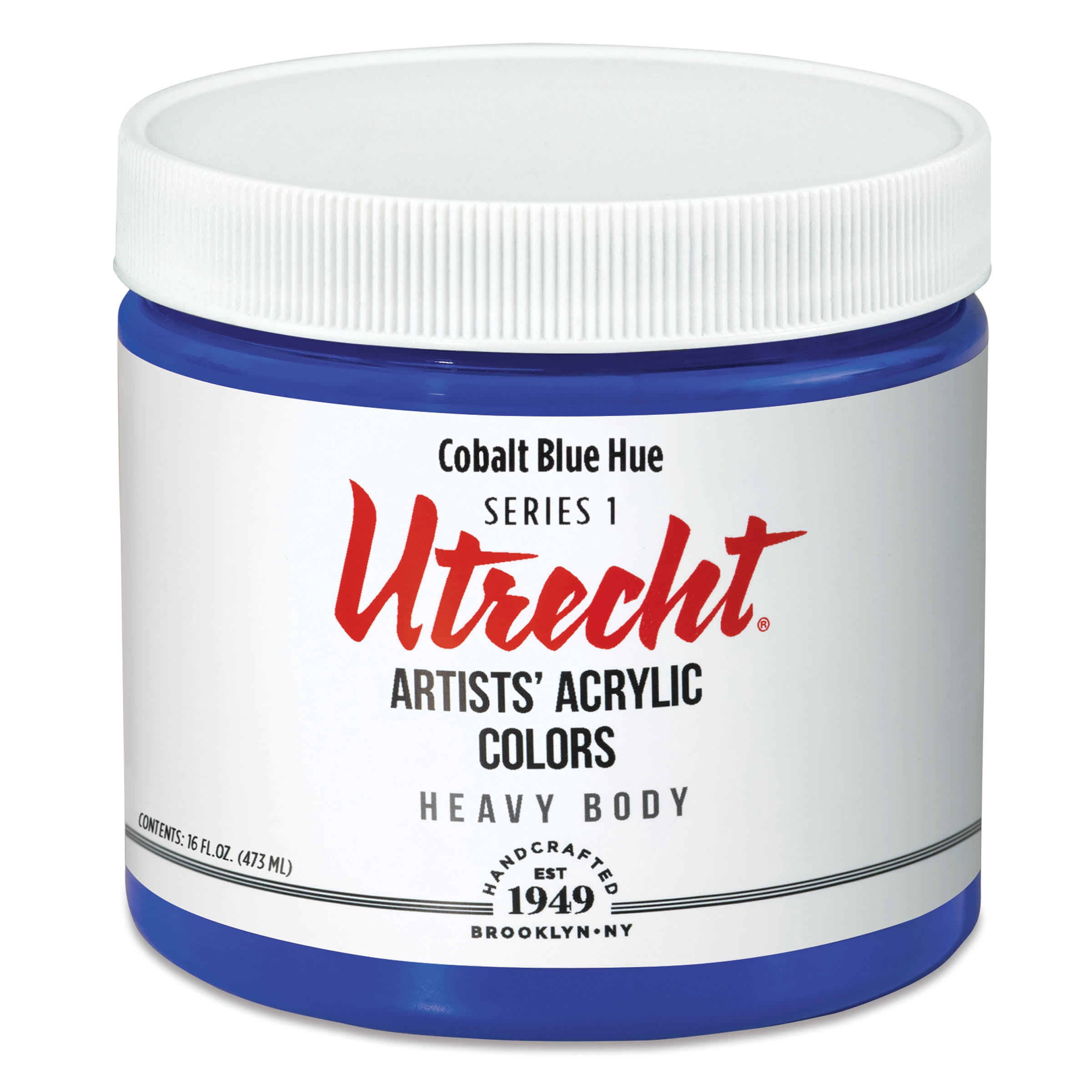 Utrecht Artists' Acrylic Paint - Cobalt Blue Hue, Pint