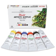 Utrecht Artists Acrylic Paints - Set of 6, Basic Colors, 59 ml