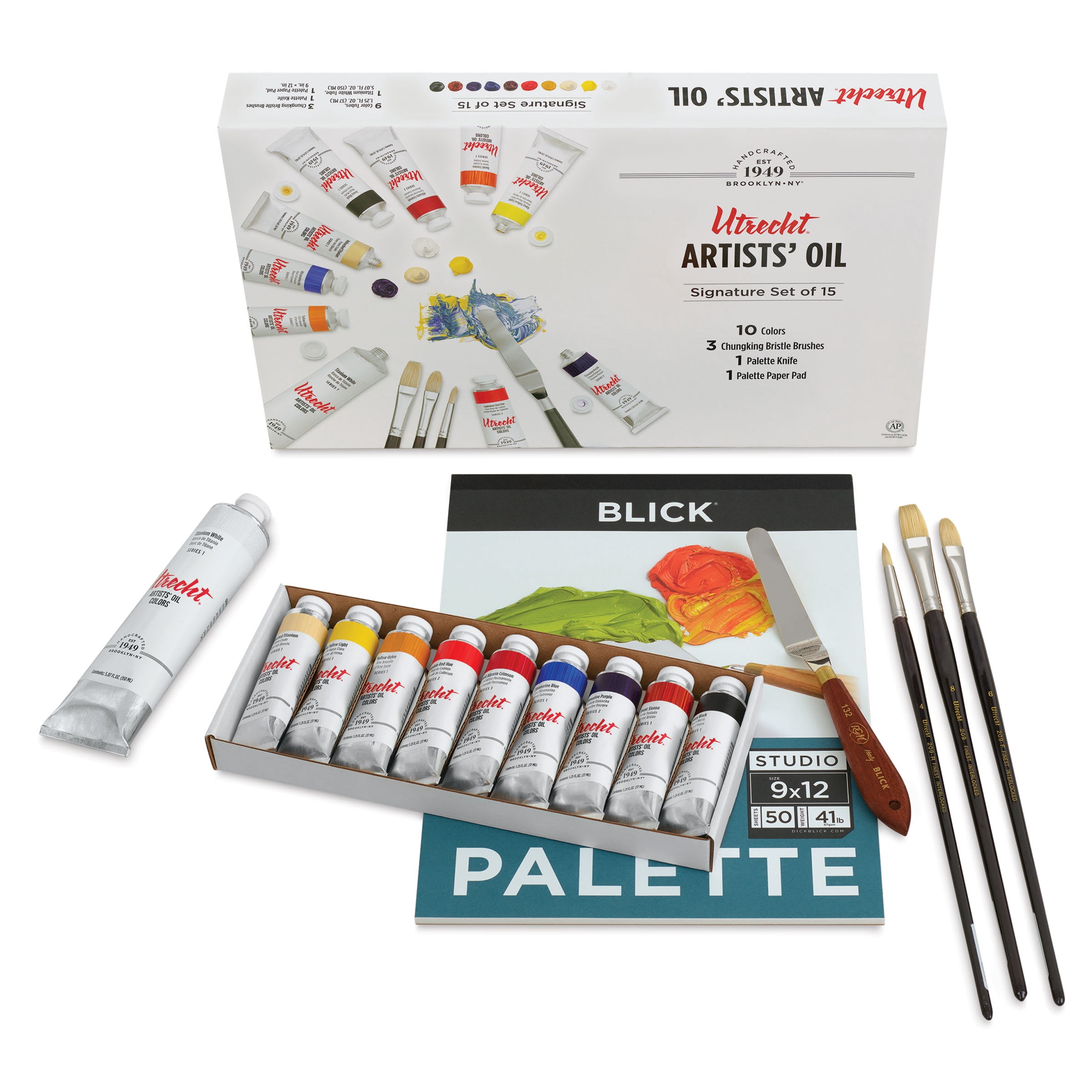 Utrecht Artists' Oil Paint - Signature Set