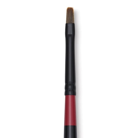 Utrecht Manglon Synthetic Brush - Bright, Size 2, Long Handle