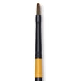 thumbnail image 1 of Utrecht Manglon Synthetic Brush - Filbert, Size 2, Long Handle, 1 of 2