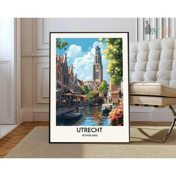 Utrecht Netherlands City Poster Unframed Paper Print