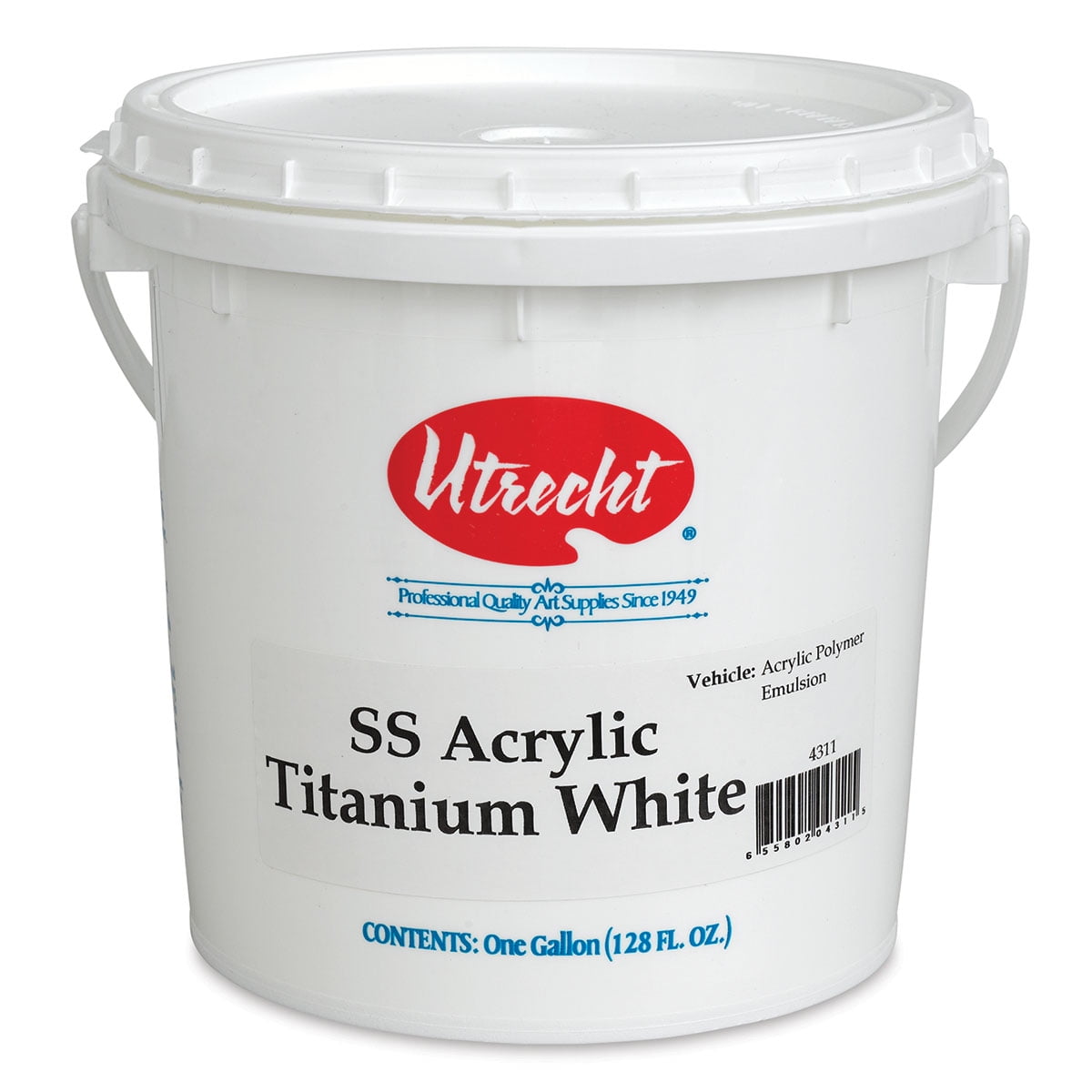 Acrylic Paint Tube, 120 ml, Titanium White - SAR230396, Sargent Art Inc.