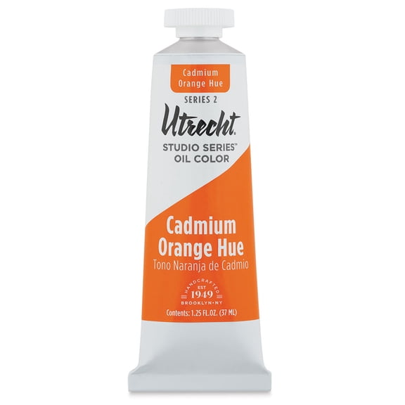 Utrecht Studio Series Oil Paint - Cadmium Orange Hue, 37 ml, Tube
