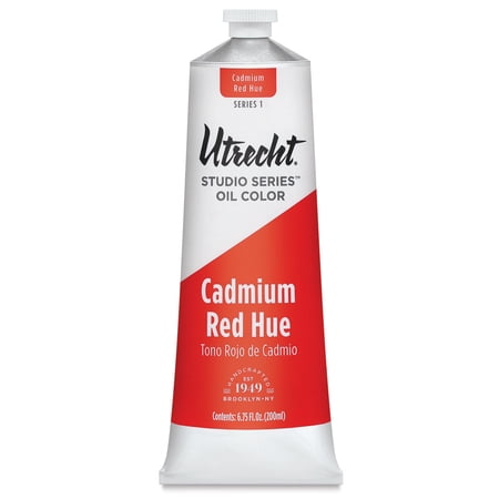 Utrecht Studio Series Oil Paint - Cadmium Red Hue, 200 ml tube