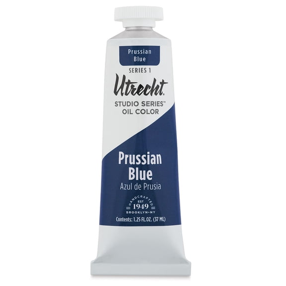 Utrecht Studio Series Oil Paint - Prussian Blue, 37 ml, Tube