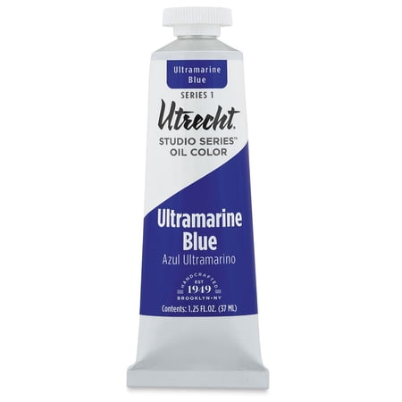 Utrecht Studio Series Oil Paint - Ultramarine Blue, 37 ml, Tube
