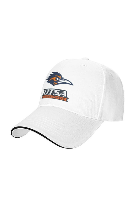 Utsa Roadrunners Casual Sandwich Baseball Cap Adjustable For Men For Women