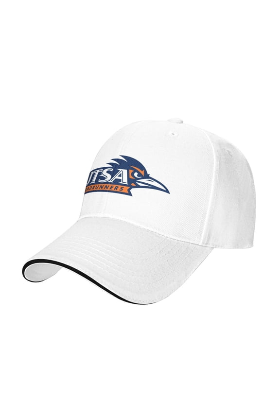 Utsa Roadrunners Casual Sandwich Baseball Cap Adjustable For Men For Women