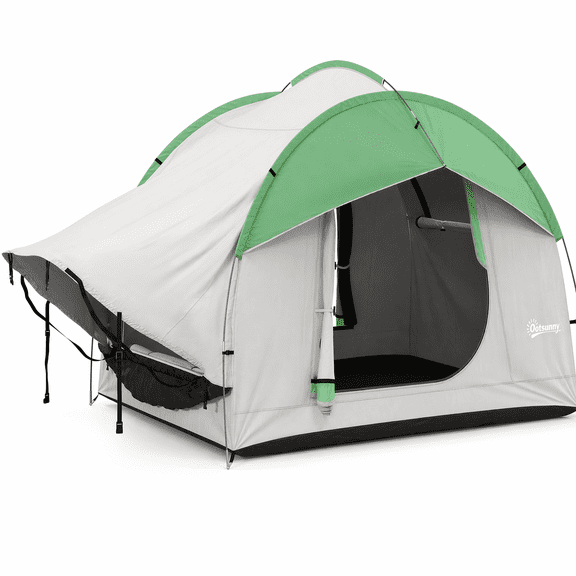 Utsunn SUV Tailgate Tent Car Camping Tent with Weatherproof Rainfly and Mesh Windows 30-Minute Setup for 4-6 Person Family Outdoor Road Trip Backyard Camping Adventure