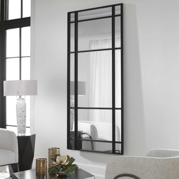 Uttermost 09598 Spurgeon 81" X 40" Oversized Urban Chic Window Style Full Length Leaner