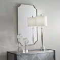 thumbnail image 1 of Uttermost 09710 Lennox 22" Wide Contemporary Scalloped Corner Vanity Bath Wall Mirror -, 1 of 7