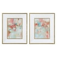thumbnail image 1 of Uttermost A Touch Of Blush And Rosewood Fences Fir Art in Multi-Color (Set of 2), 1 of 3