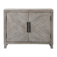 thumbnail image 1 of Uttermost Adalind Farmhouse 2-Door Wood Accent Cabinet in White Wash, 1 of 8