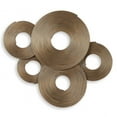 thumbnail image 1 of Uttermost Ahmet Contemporary Iron Metal Rings Wall Decor in Soft Gold, 1 of 7