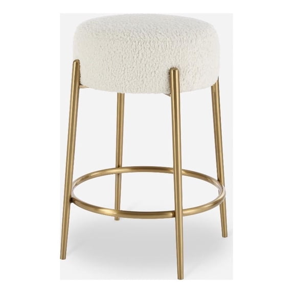 Uttermost Arles Brass Counter Stool
