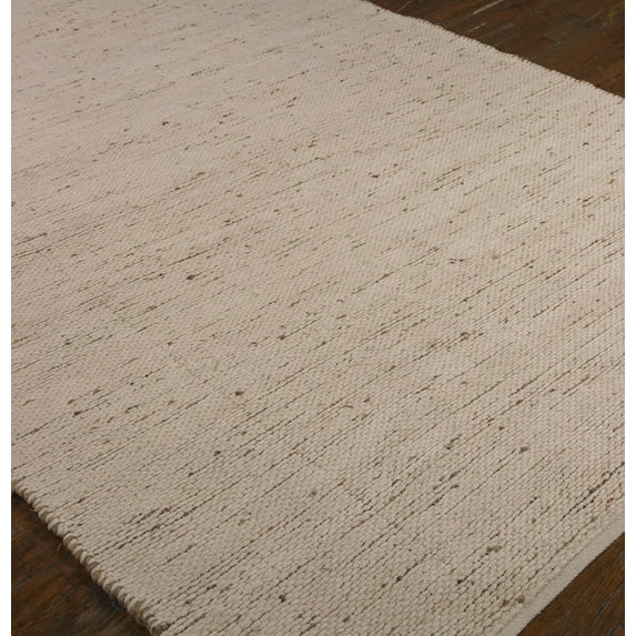Uttermost Barhara 96x120" Coastal Hemp Reversible Rug in Beige