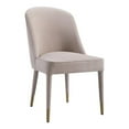 thumbnail image 1 of Uttermost Brie 19" Fabric Armless Dining Chairs in Champagne Beige (Set of 2), 1 of 7