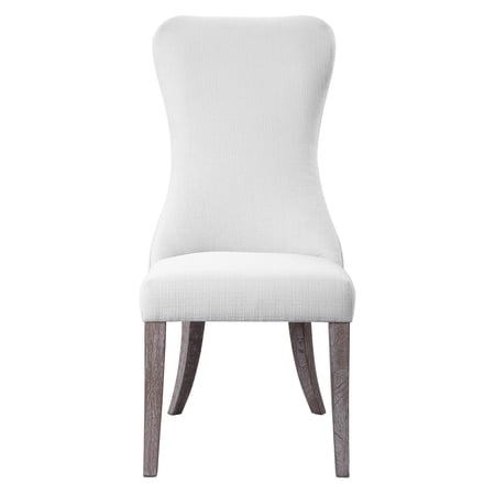 23540-Uttermost-Caledonia - 43.5 inch Armless Chair - 20.5 inches wide by 30.75 inches deep